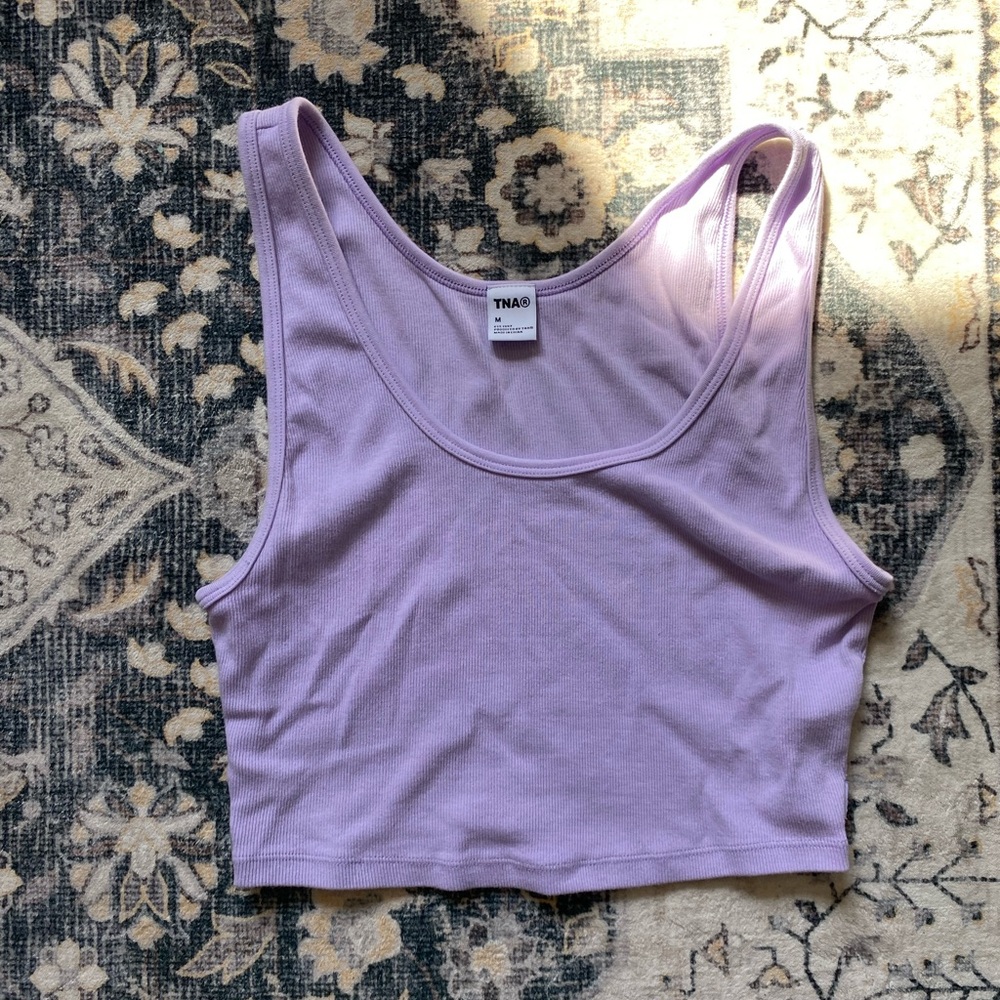 TNA Light Purple Tank Top